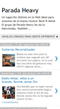 Mobile Screenshot of paradaheavy.blogspot.com