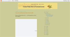 Desktop Screenshot of comozooconservatory.blogspot.com
