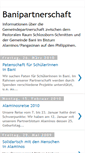 Mobile Screenshot of banipartnerschaft.blogspot.com