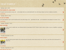 Tablet Screenshot of ddiazfamily.blogspot.com