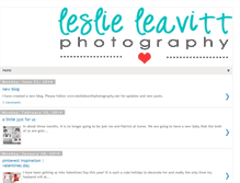 Tablet Screenshot of leslieleavittphotography.blogspot.com