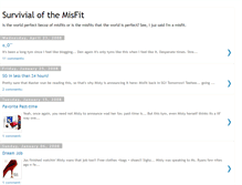 Tablet Screenshot of mistymisfit.blogspot.com