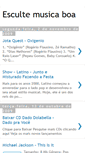 Mobile Screenshot of escultemusicaboa.blogspot.com