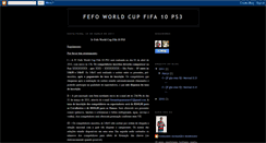 Desktop Screenshot of fefoworldcup.blogspot.com