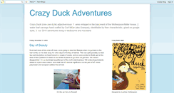 Desktop Screenshot of crazyduckadventures.blogspot.com