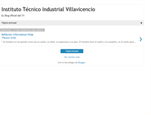 Tablet Screenshot of iti-villavicencio.blogspot.com