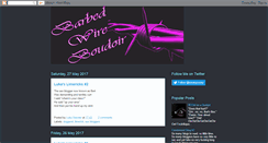 Desktop Screenshot of barbedwireboudoir.blogspot.com
