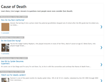 Tablet Screenshot of causeofdeathbook.blogspot.com