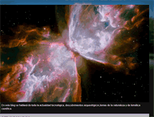 Tablet Screenshot of noticiascientificas2011.blogspot.com