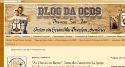 Desktop Screenshot of ocdsprovinciasaojose.blogspot.com