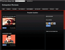 Tablet Screenshot of outspokenreviews.blogspot.com