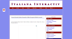 Desktop Screenshot of italianainteractiv.blogspot.com