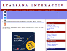 Tablet Screenshot of italianainteractiv.blogspot.com