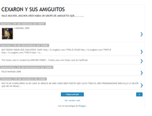 Tablet Screenshot of cexaronyamiguitosparasiempreoldenaig.blogspot.com