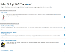 Tablet Screenshot of kelas-biologi.blogspot.com