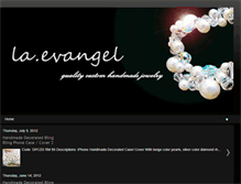 Tablet Screenshot of laevangel.blogspot.com