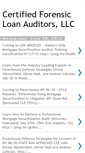 Mobile Screenshot of certifiedforensicloanauditors.blogspot.com