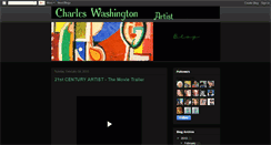 Desktop Screenshot of charleswashingtonartist.blogspot.com