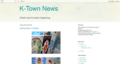 Desktop Screenshot of k-townnews.blogspot.com