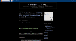 Desktop Screenshot of conciencialienada.blogspot.com