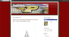 Desktop Screenshot of pettushs.blogspot.com