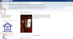 Desktop Screenshot of grosseilelighthouse.blogspot.com