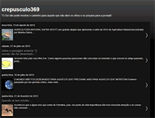 Tablet Screenshot of crepusculo369.blogspot.com