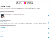 Tablet Screenshot of akmalferari.blogspot.com