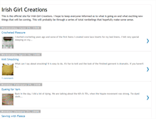 Tablet Screenshot of irishgirlcreations.blogspot.com