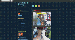 Desktop Screenshot of lovetattoopiercing.blogspot.com