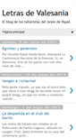 Mobile Screenshot of letrasdevalesania.blogspot.com