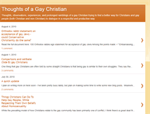 Tablet Screenshot of gayinthechurch.blogspot.com