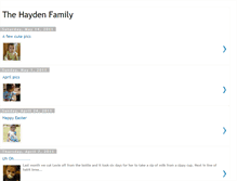 Tablet Screenshot of jeffandkatiehayden.blogspot.com