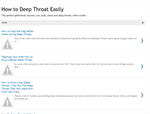 Tablet Screenshot of howtodeepthroateasily.blogspot.com