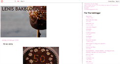 Desktop Screenshot of lenisbakblogg.blogspot.com