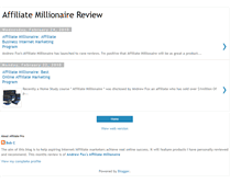 Tablet Screenshot of nextaffiliatemillionairereview.blogspot.com