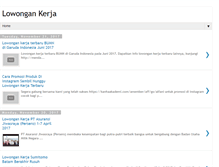 Tablet Screenshot of lowongan-kerja-jobs.blogspot.com