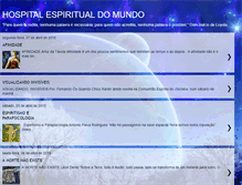 Tablet Screenshot of hospitalespiritualdomundo.blogspot.com
