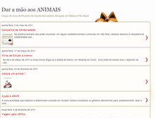 Tablet Screenshot of daramaoaosanimais.blogspot.com