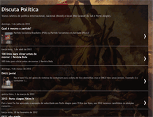 Tablet Screenshot of discutapolitica.blogspot.com