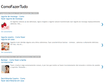 Tablet Screenshot of comofazertudo.blogspot.com