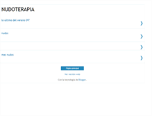 Tablet Screenshot of nudoterapia.blogspot.com