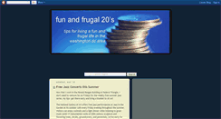 Desktop Screenshot of funandfrugal20s.blogspot.com