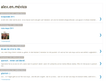 Tablet Screenshot of alexenmexico.blogspot.com