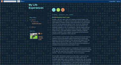 Desktop Screenshot of ahk-mylifeexperiences.blogspot.com