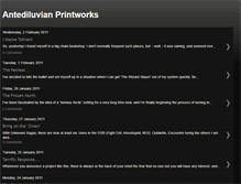Tablet Screenshot of antediluvianprintworks.blogspot.com