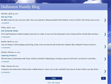 Tablet Screenshot of dallmanndays.blogspot.com