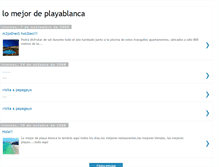 Tablet Screenshot of blancaplaya.blogspot.com