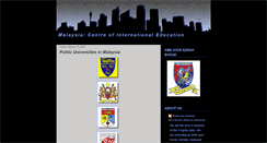 Desktop Screenshot of malaysiacie.blogspot.com