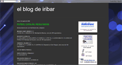 Desktop Screenshot of iribartarrega.blogspot.com